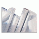 ROULEAU COUVRE-LIVRES ADHESIF - POLYPROPYLENE PRISE DIFFEREE - 0,45 X 1 M - INCOLORE