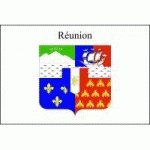 DRAPEAU LA RÉUNION : DIMENSIONS - 50 X 75 CM