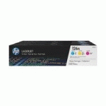 HP 126A PACK DE 3 TONERS COULEURS