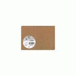 LOT DE 3 - PAQUET DE 25 CARTES SIMPLES POLLEN 110X155MM 210G/M2 - KRAFT