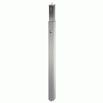 POTEAU INOX 70X70 MM TÊTE PLATE AMOVIBLE DANS LA SOL - CROSO