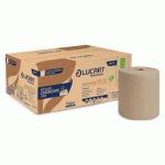 ROULEAU D'ESSUIE-MAINS LUCART ECONATURAL 155 IDENTITY DOUBLE ÉPAISSEUR 155 M - CARTON DE 6