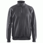 SWEAT COL CAMIONNEUR GRIS FONCÉ TAILLE XL - BLAKLADER