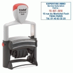 TAMPON DATEUR PERSONNALISABLE PROFESSIONAL LINE 5460 TRODAT EMPREINTE BICOLORE - 6 LIGNES + DATE