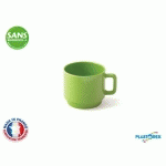 TASSE A CAFE 17 CL MELAMINE VERTE