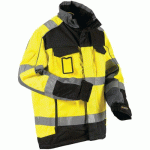 VESTE TRANSPORT HIVER JAUNE/NOIR TAILLE XL - BLAKLADER