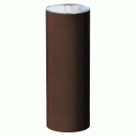 BORNE PROVINCE Ø 22 CM INOX BROSSÉ - ZINC MARRON 8017 - PROCITY