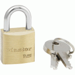 CADENAS À CLÉS EN LAITON - LARGEUR 20MM - MASTER LOCK