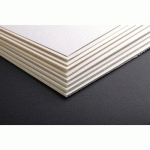 CARTON BOIS 0,7MM 20F 60X80CM 385G - IVOIRE