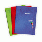 LOT DE 5 - CAHIER DESSIN SCOLAIRE PIQUÉ 7000 24X32 CM 96 PAGES UNI 120G - ASSORTIS
