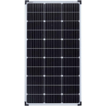 CHOYCLIT - 100W 12V PANNEAU SOLAIRE PANNEAU SOLAIRE PHOTOVOLTAÏQUE, 166MM×166MM CELLULE SOLAIRE MONOCRISTALLINE AVEC 9 BUSBARS, IDÉAL POUR