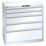 ARMOIRE BLANC PUR 1023X725X1000 AVEC 5 TIR. 200KG - LISTA