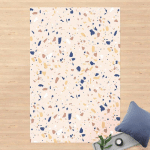 MICASIA - TAPIS EN VINYLE - DETAILED TERRAZZO PATTERN PADUA - PORTRAIT 3:2 DIMENSION HXL: 120CM X 80CM