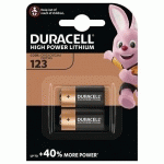 DURACELL 2 PILE LITHIUM CR123 - PACK DE 2 - DURACELL