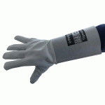 GANTS SOUDEUR - THERMIQUES RENFORCÉS 34CM - PEAU & CUIR - LOT DE 3