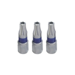 KSTOOLS - JEU DE 3 EMBOUTS VISSAGE PRO TORX PERCÉ T7