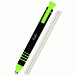 LOT DE 25 - GOMME DE RECHANGE POUR GOMME-STYLO EN PLASTIQUE 12424