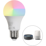 LUEDD - LAMPE LED INTELLIGENTE E27 A60 RGBW MATE 8,5W 806 LM 2700K