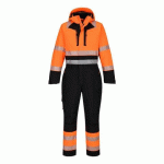 PORTWEST DX438 COMBINAISON D'HIVER DX4 HV ORANGE/NOIR - TAILLE L - STANDARD