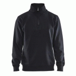 SWEAT COL CAMIONNEUR NOIR TAILLE L - BLAKLADER