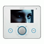 INTERPHONE VIDÉO MAINS LIBRES AVEC ÉCRAN LCD CAME OPALE W BLANC 62100250
