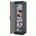 ARMOIRE SÉCURITÉ Q-PEGASUS-90 Q90.195.060.WDAC GRIS/ROUGE - ASECOS