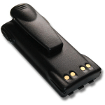 BATTERIE REMPLACEMENT POUR MOTOROLA PMNN4158, PMNN4158AR, PMNN4159AR POUR RADIO TALKIE-WALKIE (1500MAH, 7,2V, NIMH) - AVEC CLIP DE CEINTURE - VHBW