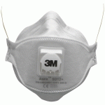 BOÎTE DE 10 MASQUES PLIABLES JETABLES SÉRIE AURA™ 9312+ FFP1 AVEC SOUPAPE - 3M - 7000088724