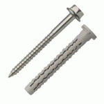 CHEVILLE NYLON + VIS TÊTE HEXAGONALE TORX T40