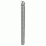 POTELET BOOPI TÊTE BOULE MÉTAL HAUTEUR 1 M Ø 102 MM - GALVA - BUTON DESIGN
