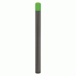 POTELET CARREFOUR ÉCOLE Ø76 MM - GRIS PROCITY/VERT 6018 - PROCITY