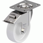 BLICKLE - ROULETTE PIVOTANTE À FREIN Ø 150MM BANDAGE POLYAMIDE PA 6.6 300KG - LEX-PO 150XR-FI