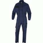 COMBINAISON DE TRAVAIL À DOUBLE ZIPS MACH2 V3 BLEU MARINE/ROI TL - DELTA PLUS - M2CZ3BMGT