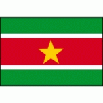 DRAPEAU SURINAM : DIMENSIONS - 200 X 300 CM