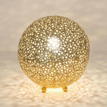HOLLÄNDER LAMPE À POSER LILY GRANDE, Ø 33 CM, DORÉE