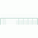 MANIFOLD 4 COLONNES 297X21CM 50 FEUILLETS DUPLI AUTOCOPIANT - EXACOMPTA
