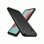 DLH COQUE SILICONE NOIRE POUR SAMSUNG GALAXY A41 (SM-A415)