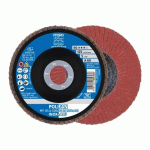 DISQUE À LAMELLES PLAT PFF PERFORMANCE ALU ET INOX Ø 125 MM - PAR 10 PFERD