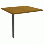 EXTENSION AERIS 60 X 80 CM NOYER/GRIS ANTHRACITE - BUROCEAN