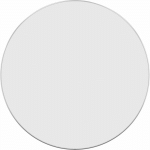 VIDAXL - MIROIR MURAL ARGENTÉ Ø 60 CM ROND