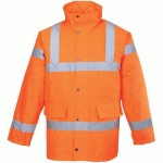 PARKA HIVER HAUTE-VISIBILITÉ RIS TRAFFIC RT30 ORANGE S - PORTWEST