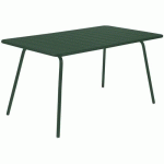 TABLE 143X80 LUXEMBOURG VERT CÈDRE