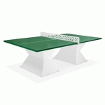 TABLE DE TENNIS DE TABLE - RESITECH HD35 ALLWEATHER COINS CARRÉS
