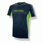 TEE-SHIRT DE SPORT POUR HOMME BLEU FONCÉ/VERT L - FESTOOL - 204004
