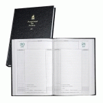 AGENDA JOURNALIER BRÉPOLS CARRÉ PERPÉTUEL DE CAISSE - 14 X 21,4 CM