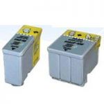 LOT CARTOUCHE COMPATIBLE EPSON T066 NOIRE ET T067 COULEUR