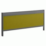 PANNEAU ÉCRAN CADRE ANTHRACITE L 120 CM POUR BUREAUX ARCH - DÉCOR VERT OLIVE