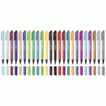 STYLO-FEUTRE POINTMAX, ROSE FONCÉ - LOT DE 15