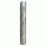 BORNE ANTI-BÉLIER Ø 22 CM AVEC COUVERCLE ACIER - GALVA - PROCITY
