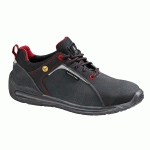 CHAUSSURES DE SÉCURITÉ BASSES LEMAITRE SUPER X LOW S3 CI ESD NOIRES – TAILLE 39